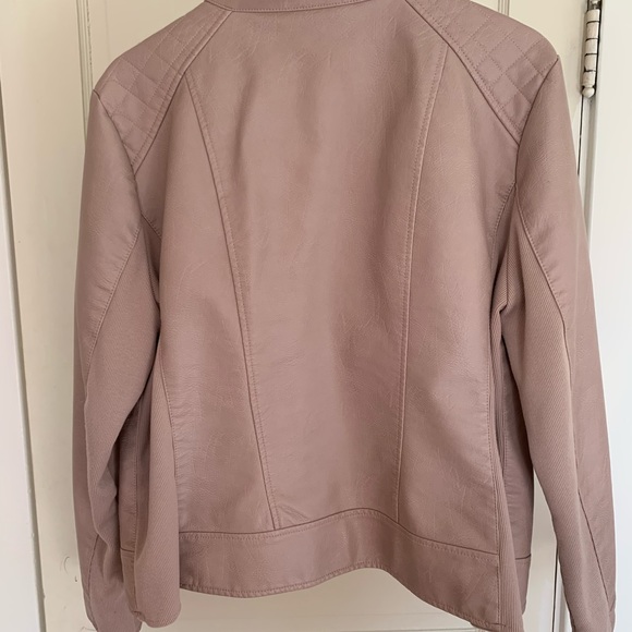 Vegan Leather Jacket - Picture 3 of 8